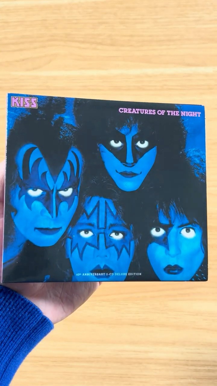 Kiss - Creatures Of The Night (40th Anniversary) CD Unboxing - YouTube
