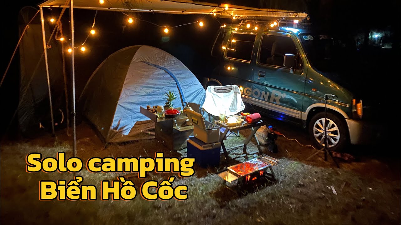 Rời thành phố chật chội - mình đi camping ngủ 1 đêm ở Biển Hồ Cốc đây !