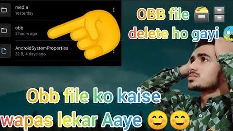 How to create obb file | OBB file kaise benay | how to make obb file | #USMAN_DIGITAL