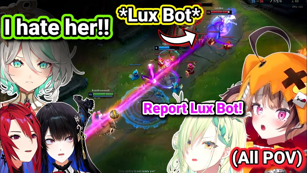 𝗚𝗶𝗴𝗶, 𝗙𝗮𝘂𝗻𝗮 𝗮𝗻𝗱 𝘁𝗵𝗲 𝗴𝗶𝗿𝗹𝘀 𝗵𝗮𝗱 𝗮 𝗵𝗮𝗿𝗱𝗲𝗿 𝘁𝗶𝗺𝗲 𝗳𝗶𝗴𝗵𝘁𝗶𝗻𝗴 𝗕𝗼𝘁𝘀 𝗶𝗻 𝗟𝗼𝗟 𝘁𝗵𝗮𝗻 𝗿𝗲𝗮𝗹 𝗽𝗹𝗮𝘆𝗲𝗿𝘀... |Hololive|