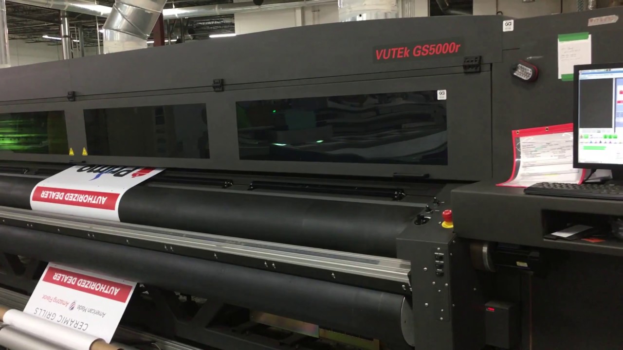 GCI Graphics - VUTEk GS5000r Grand Format Printer