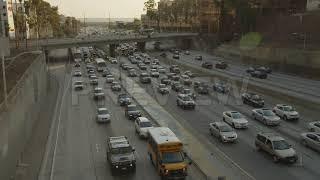 Los Angeles Highway Stock Video