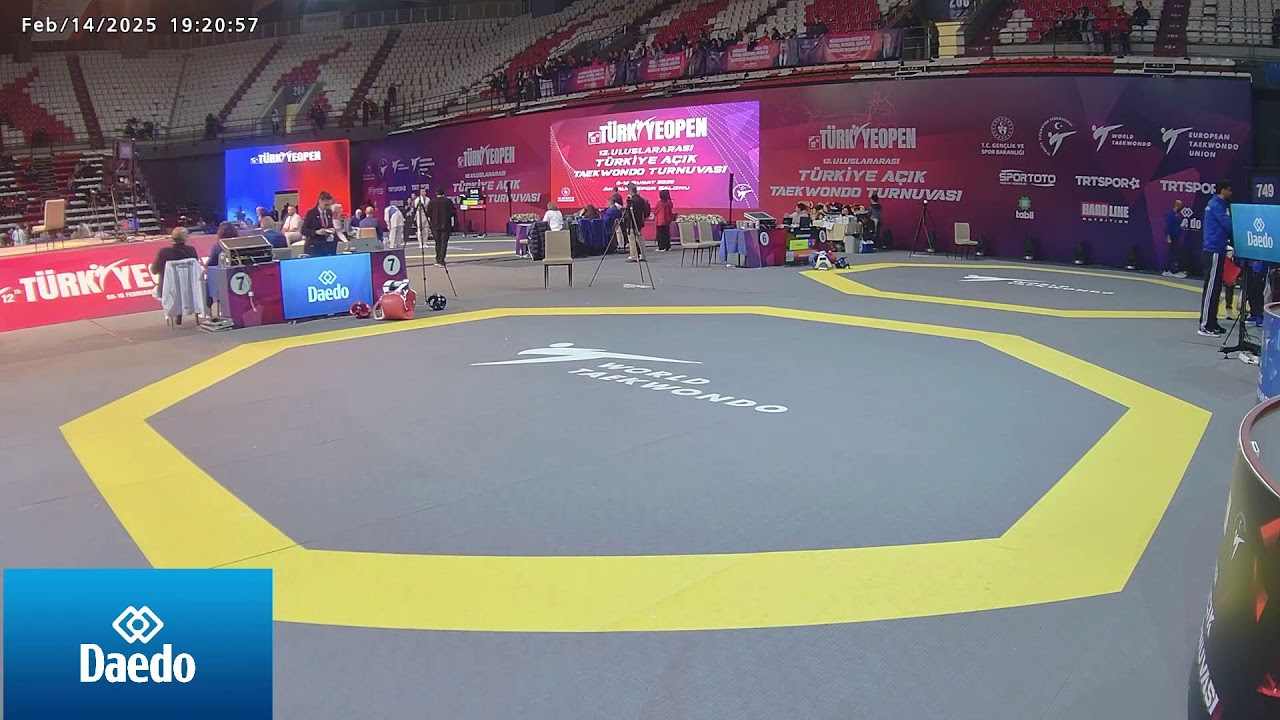 2025 Türkiye Taekwondo Open Match - Antalya - 14.02.2025 - 7th DAY - 7 COURT