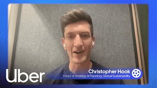 Christopher Hook, Head of Strategy & Planning, Global Sustainability  Behind the Wheel | Uber