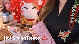 ASMR Hot Spring Resort for Tourists♨️ / Bath, Scalp Massage, Spa (Roleplay, Layered Sounds) screenshot 5