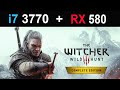 RX 580 8GB MIND-BLOWING Performance for THE WITCHER 3 WILD HUNT!