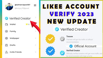 Likee Creator Verification Option in Likee app 2023 | Likee Creator Verification Update