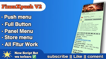 𝗡𝗘𝗪 𝗦𝗖 𝗩𝗔𝗡𝗧𝗔𝗫𝗭𝗭 𝗩𝟮.𝟱 || 𝗡𝗢 𝗘𝗡𝗖 || 𝗣𝗔𝗜𝗥𝗜𝗡𝗚 𝗖𝗢𝗗𝗘 || 𝗦𝗧𝗢𝗥𝗘 𝗠𝗘𝗡𝗨 || 𝗣𝗔𝗡𝗘𝗟 𝗠𝗘𝗡𝗨 || 𝗣𝗨𝗦𝗛𝗠𝗘𝗡𝗨 