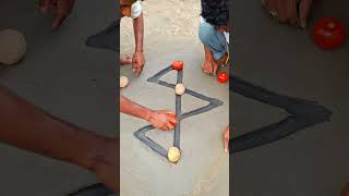Vegetables king Potato vs Village fram Tomato real funny game || viralpost || villagegame
