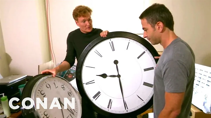 Conan Catches Jordan Schlansky Coming In Late | CO...