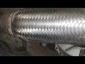 Front Exhaust Pipe Removal Vauxhall Zafira '06'