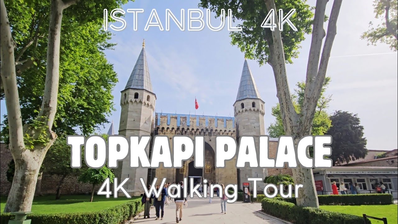 Topkapi Palace 4K Walking Tour – The Imperial Palace of the Magnificent Century - Istanbul 4K - 2024