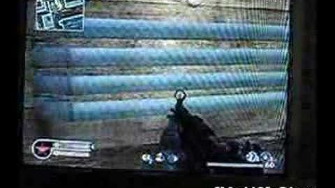 Call Of Duty 4 - Glitches - Behind The Pipes In Pipeline