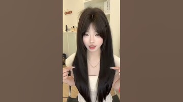 tóc giả nguyên đầu hai mái bay dáng thẳng#tocgia #toc #tocgianguyendau