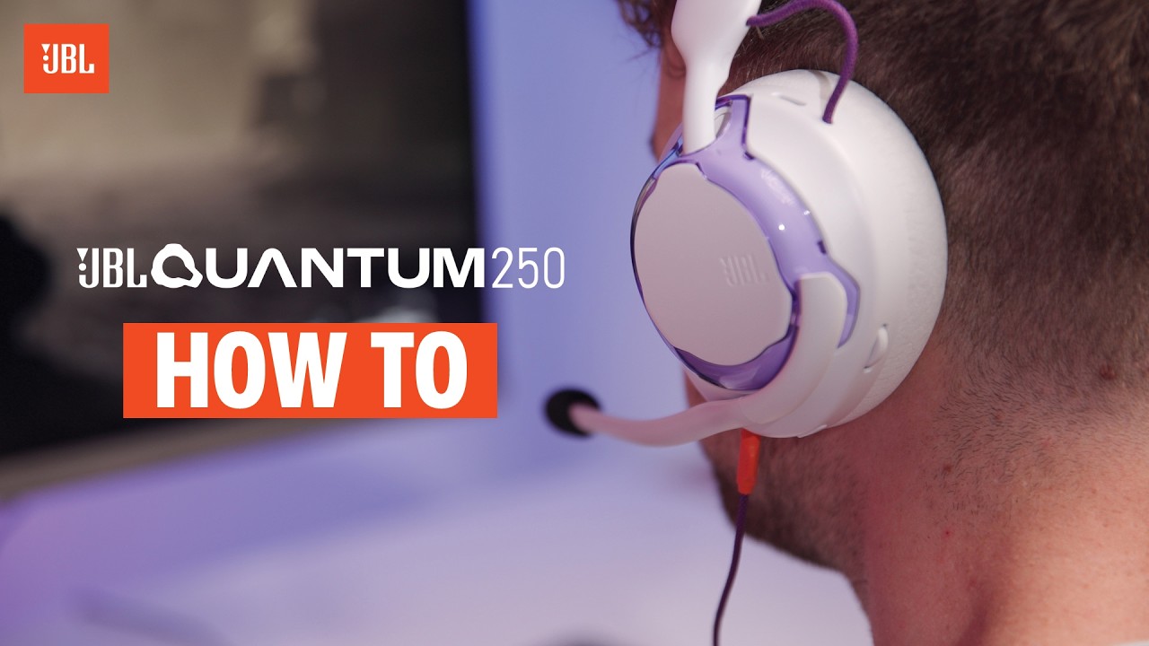 JBL Quantum 250 | Wired multiplatform gaming headset