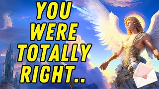 💎 ARCHANGEL MICHAEL AFFIRMS YOU'RE RIGHT 💌 MESSAGE FROM THE ANGELS ✨