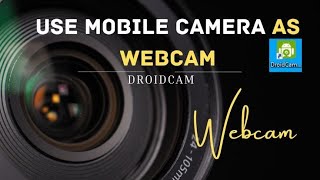 How To Use Your Smartphone as WEBCAM | EASY METHOD #technology #computer #trending
