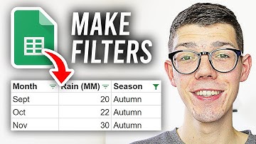 How To Make Filters In Google Sheets - Full Guide