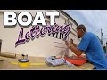 Boat Lettering
