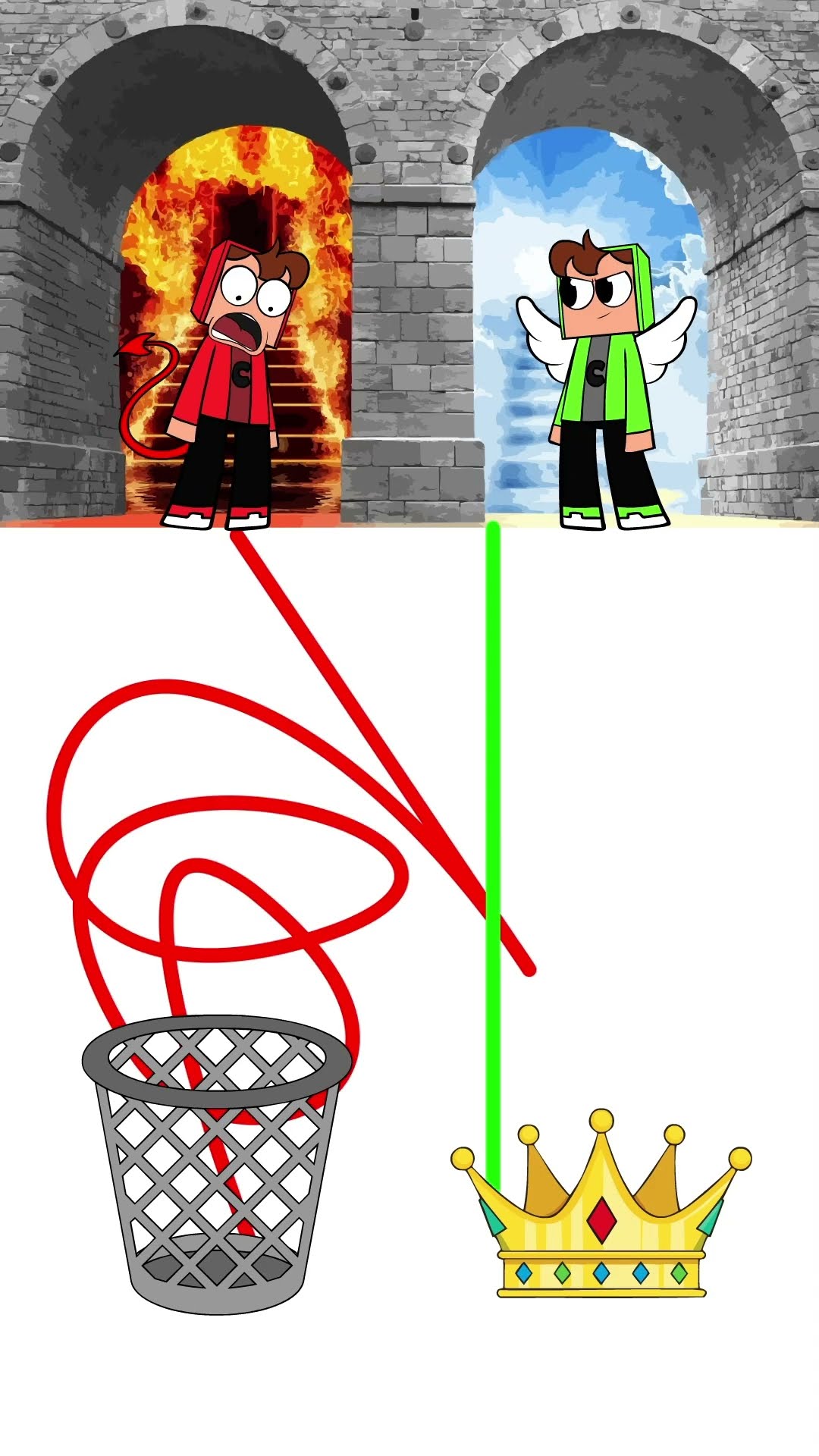 Céu VS Inferno
