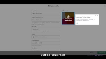 How to Upload a profile photo in Slack @SlackHQ ‏