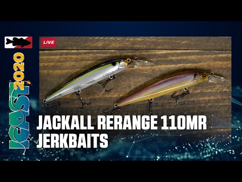 Jackall Rerange 110MR Jerkbaits with Jared Lintner