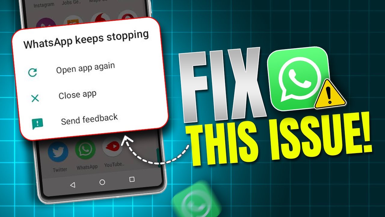 How to Fix “Couldn't Open WhatsApp. WhatsApp Is Unable to Open” Error ...
