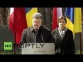 Ukraine: Poroshenko blames Stalin for outbreak of WWII