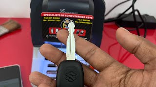 Alto key cutting Xhorse panda machine  #alto #suzuki #youtube #trending #key