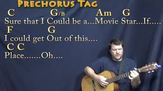 Piano Man (Billy Joel) Guitar Cover Lesson with Chords/Lyrics