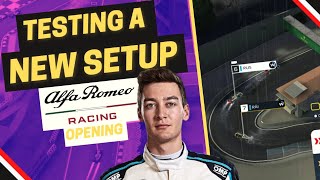 F1 Clash | Testing a NEW SETUP! | Alfa Romeo Opening