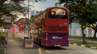 SBS Transit Volvo B9TL (Wright Eclipse Gemini 2) (Batch 3) SBS3797R on Service 65 at Bus Stop 70211 SBS Transit Volvo B9TL (Wright Eclipse Gemini 2) (Batch 3) SBS3797R on Service 65 at Bus Stop 70211