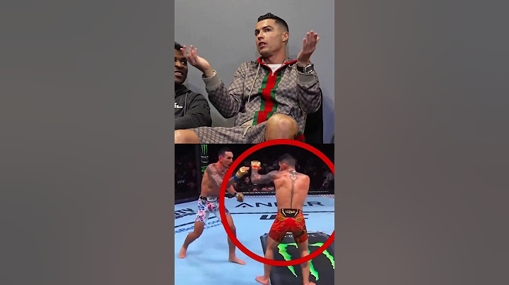 Cristiano Ronaldo NO CONFIABA en Ilia Topuria VS. Max Holloway💔 #ufc308