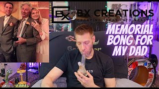 Memorial Bong in honor of my dad | BX Creations