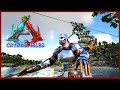 Finding The Best Way To Travel Around The Base! Ziplines! Raptor Travel! Crystal Isles Map! Ep19!