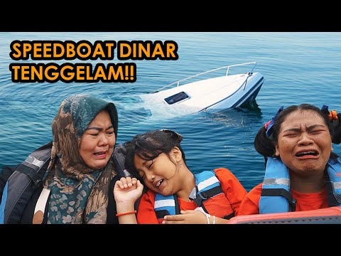 SPEED BOAT DINAR MAU TENGGELAM DAN HANYUT DI DANAU??😱😭 SERAM‼️