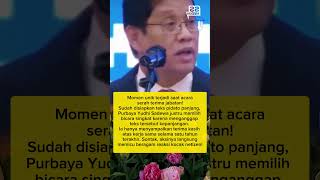 Pidato Sertijab Purbaya Yudhi Sadewa Bikin Salfok, Singkat Banget