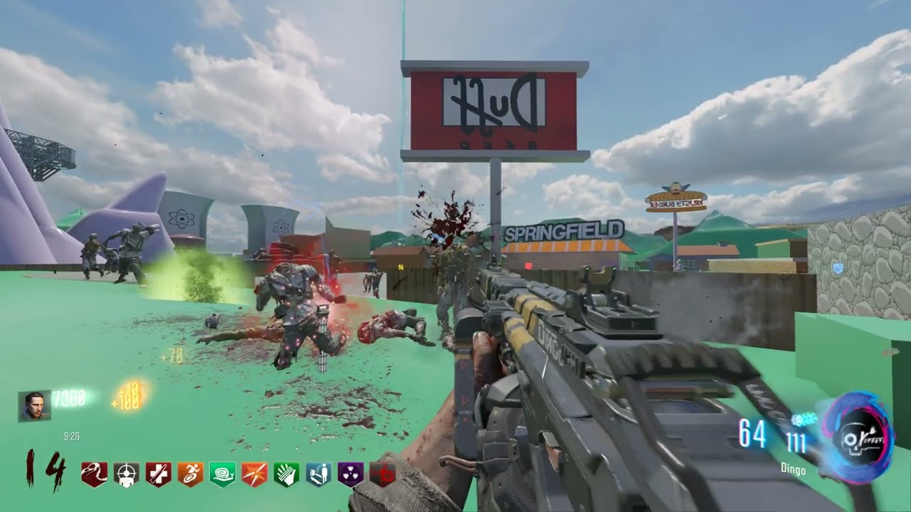 Call of Duty  Black Ops 3 Custom Zombies The Simpsons