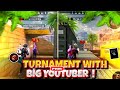 TURNAMENT WITH BIG YOUTUBERS 🤯