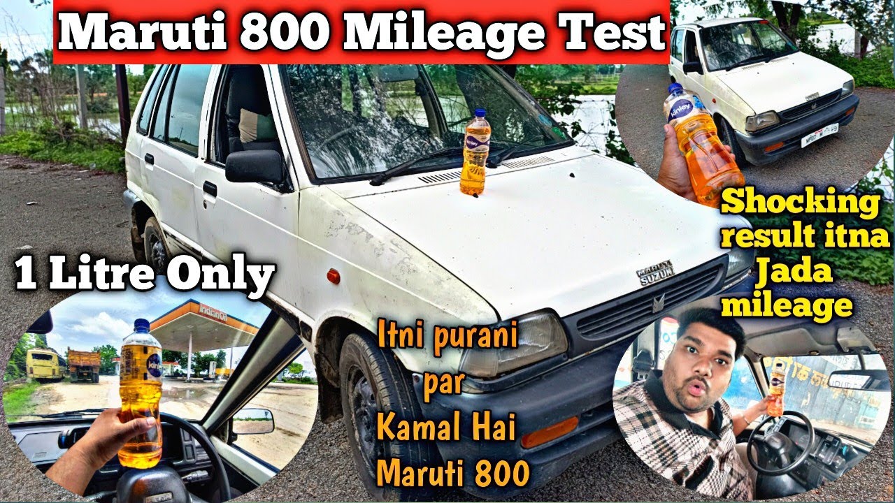 Maruti 800/ kitna Deti Hai mileage? Maruti 800 Ne⛽ sabko chauka Diya