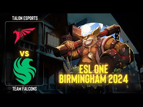 Talon Esports проти Team Falcons | Гра 2 | ESL One Birmingham 2024 - Group A