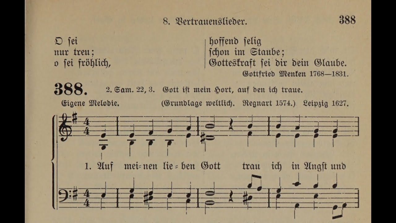 Dietrich Buxtehude (1637-1707) - „Auf meinen lieben Gott“ [BuxWV 179]