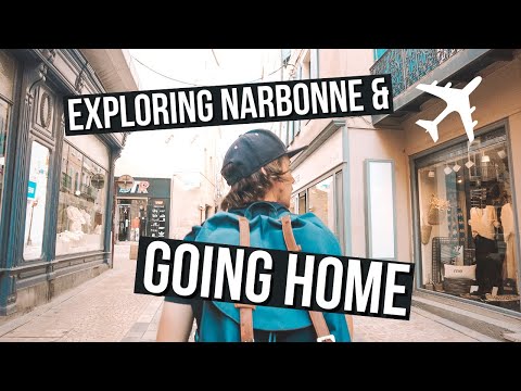 Visiting Narbonne & Going HOME! [France Travel Vlog]