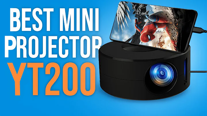 YT200 Smart Projector Review – Portable 1080P HD LED Projector Full Setup & Test