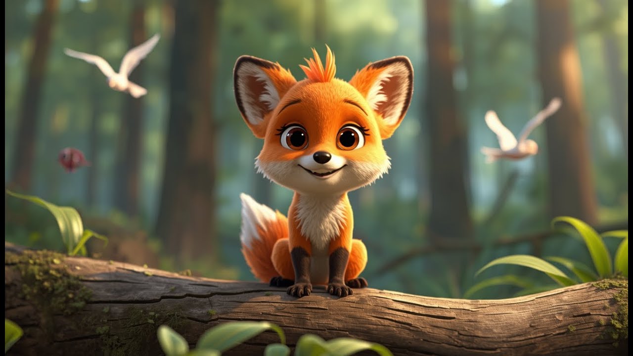 Baby Fox Play Song | Fun Animal Song for Kids | Nursery Rhymes & Kids Songs