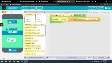 Age Converter on Code.org
