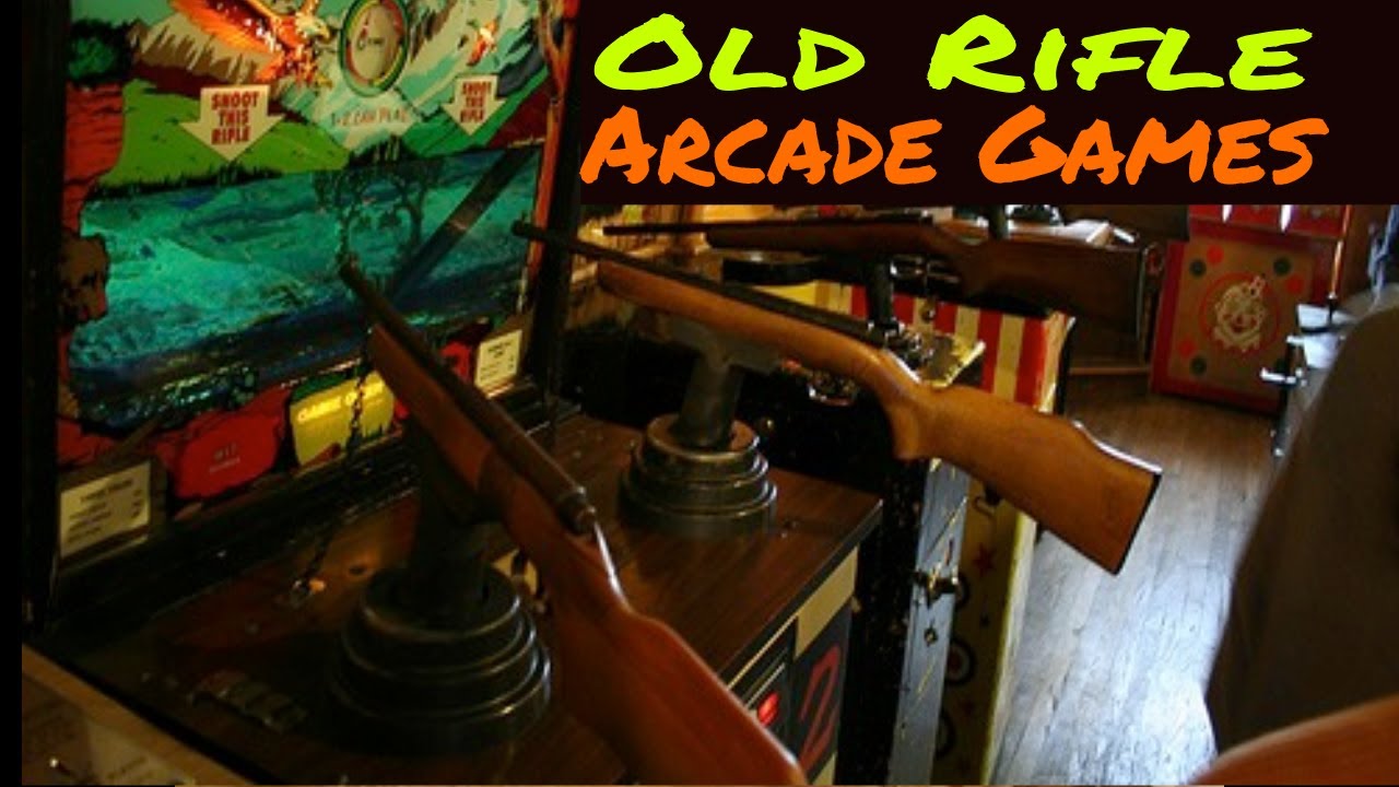 30 Vintage shooting Arcade machines