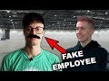 Meeting YOUTUBERS Disguised as an Employee