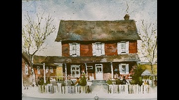 Antique Store Watercolor Painting - with Chris Petri