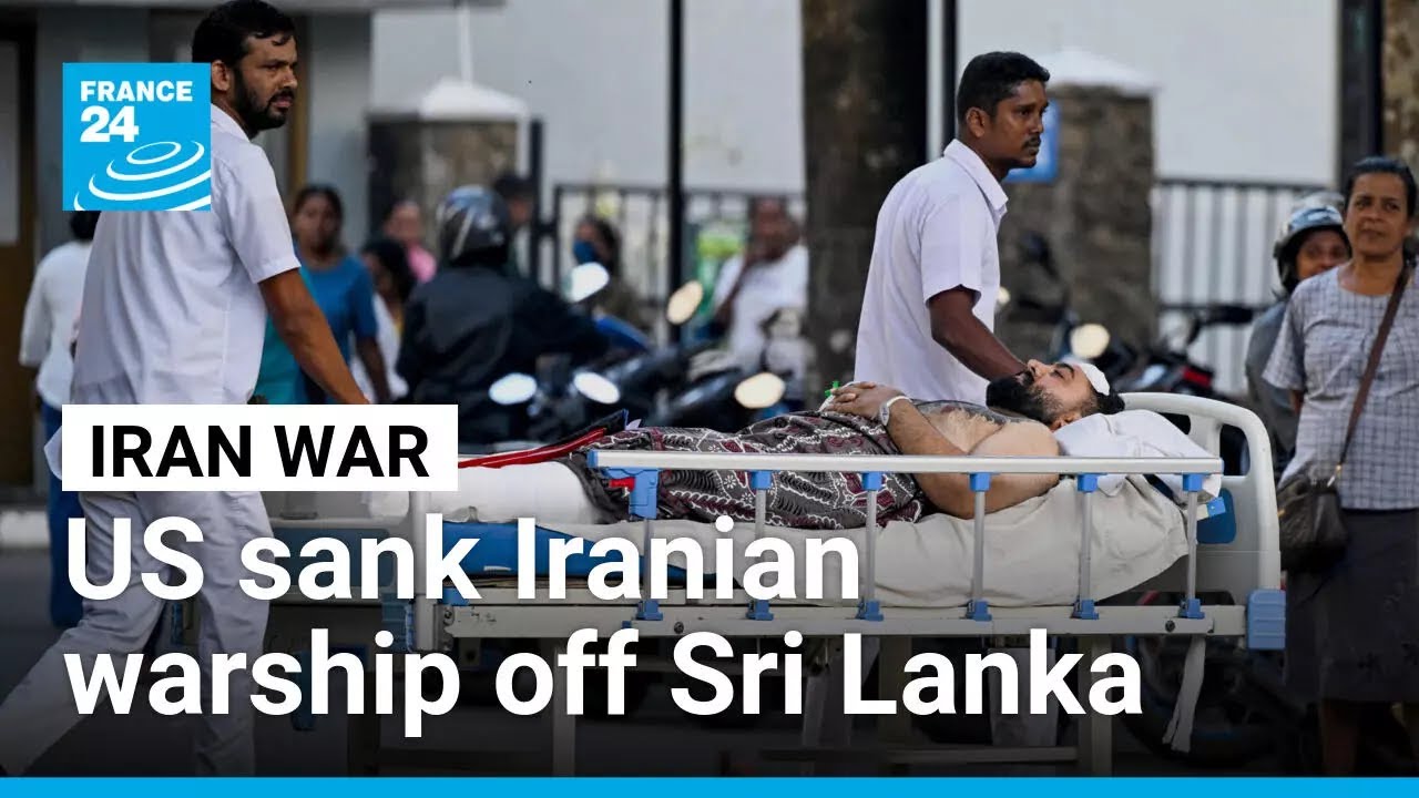 US sunk Iranian warship, Pentagon announces in press briefing • FRANCE 24 English